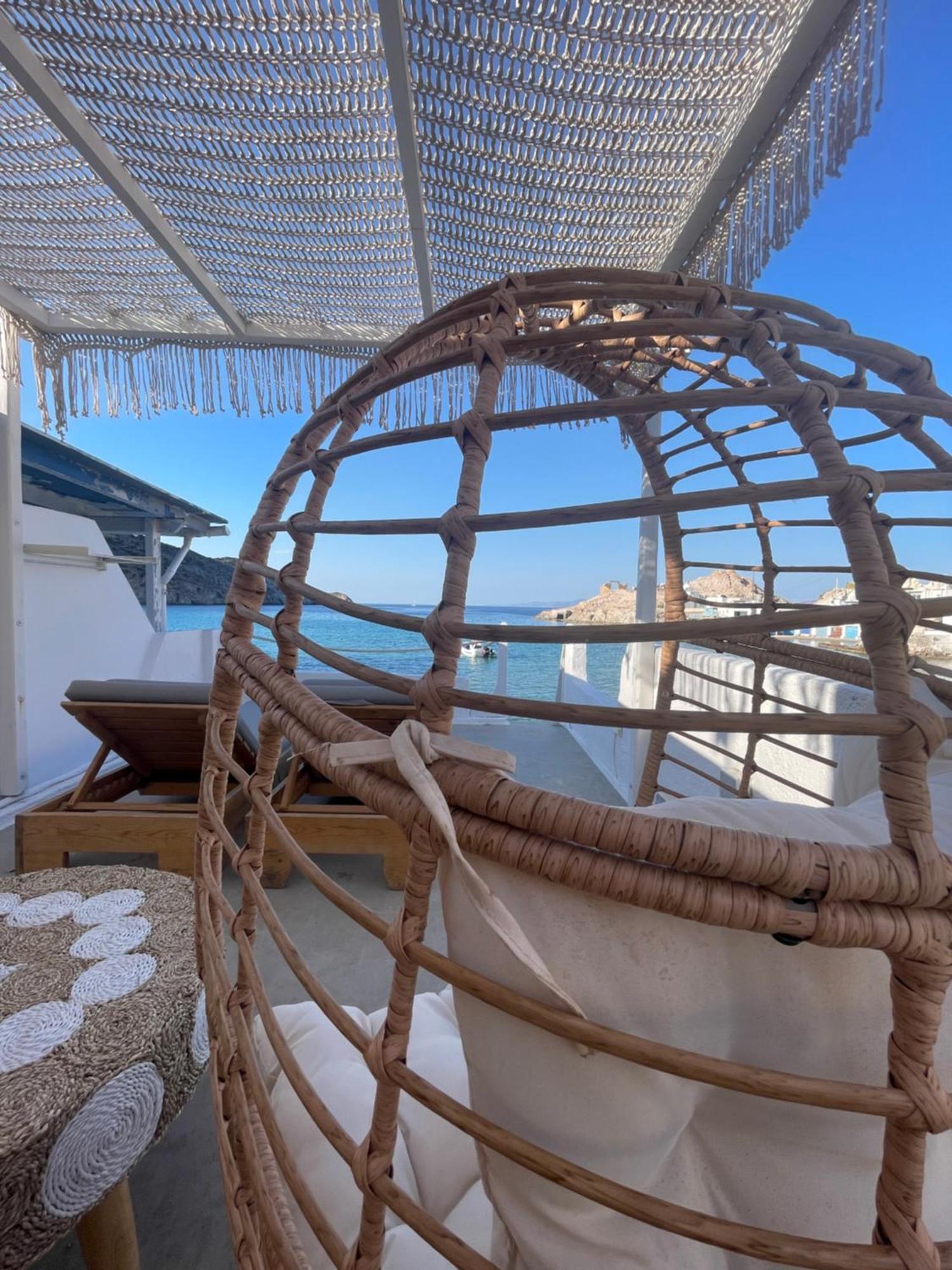 Blu Intenso Boathouse Firopotamos 外观 照片