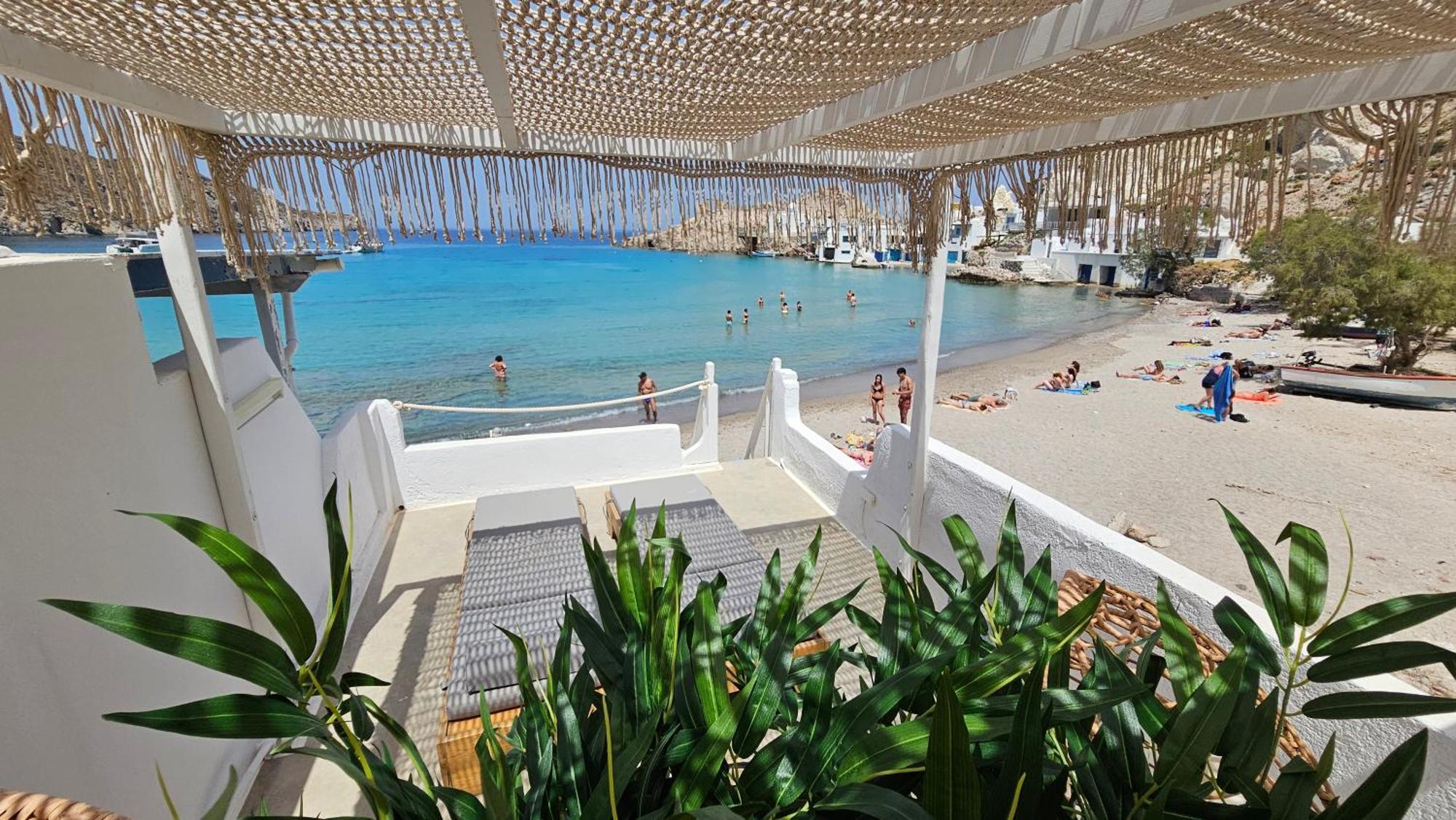 Blu Intenso Boathouse Firopotamos 外观 照片