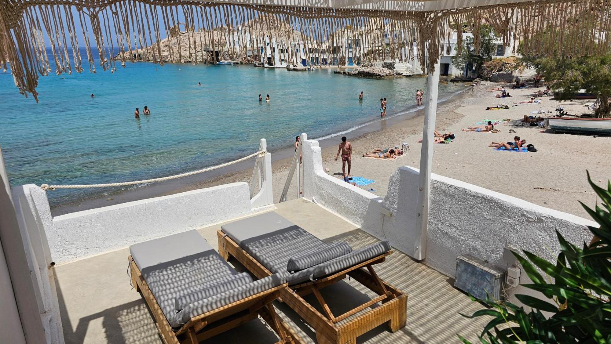 Blu Intenso Boathouse Firopotamos 外观 照片